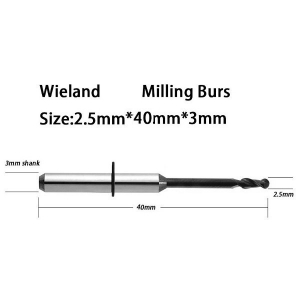 ZircoMill Wieland Select Freza 2,5 mm; W S 2,5