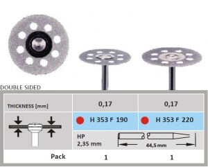 Surface dijamant separator H 353F 190