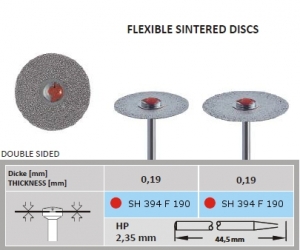 Surface sinter dijamant SH 394F 190