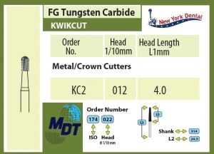 MDT Skidač krunica KwikCut KC2